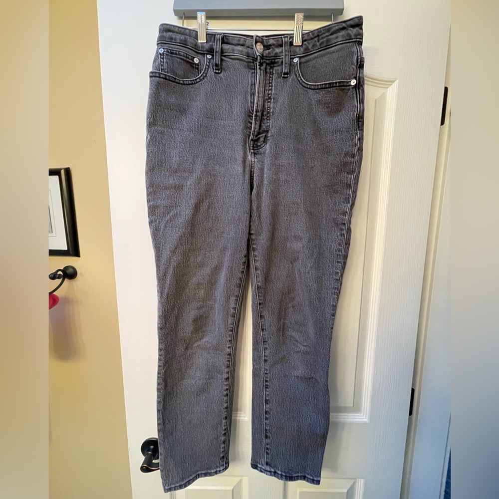 Madewell Blackwash Curvy Jeans